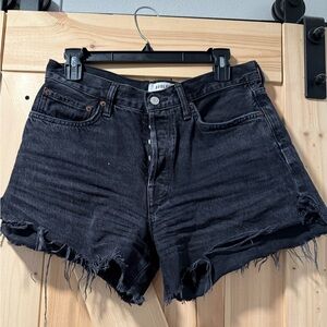 Black Agolde Parker long size 27 short